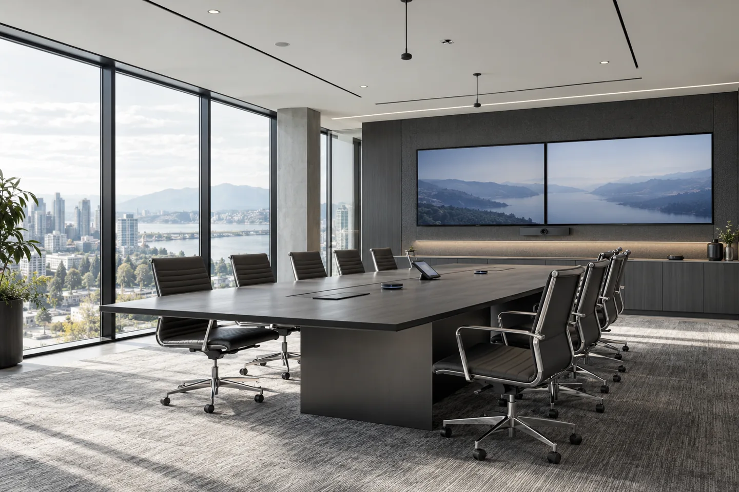 Sound masking: Audio visual environment