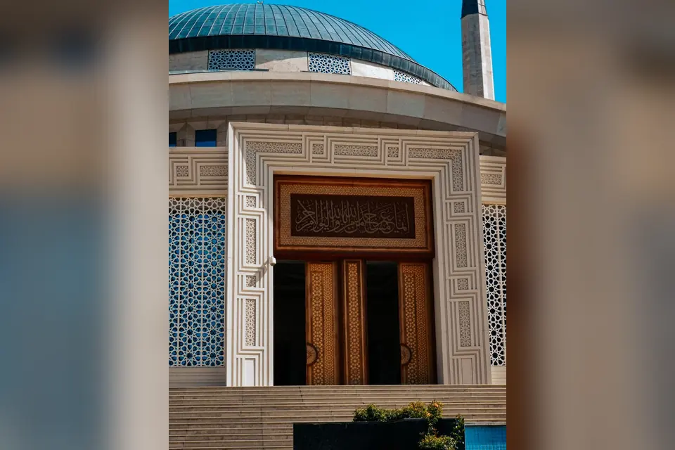 Entrance Door of a Mosque
