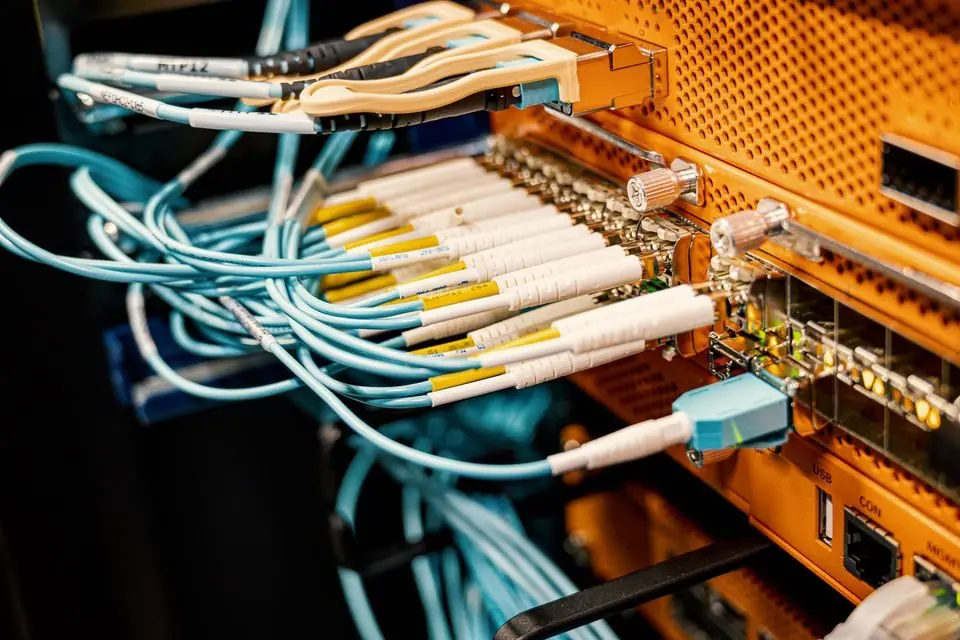 Structured cabling system with numerous network cables